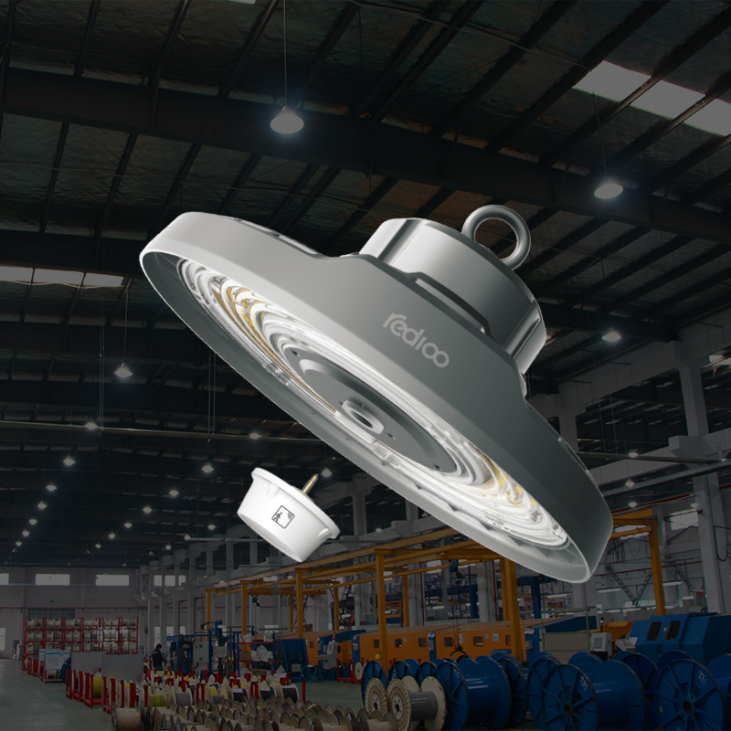 China Wholesale Smart Led Side Walk Bulb Garden Lighting Factories Pricelist -  Plug-in Smart Sensor LED High Bay for Factory and Warehouse  – Red100